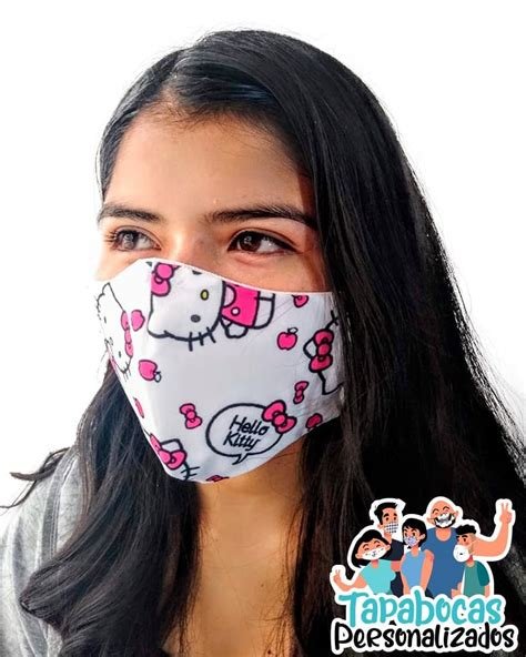 TAPA BOCAS HELLO KITTY
