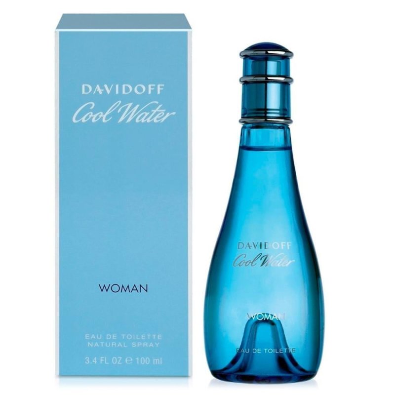 DAVIDOFF COOL WATER 100ML LADY