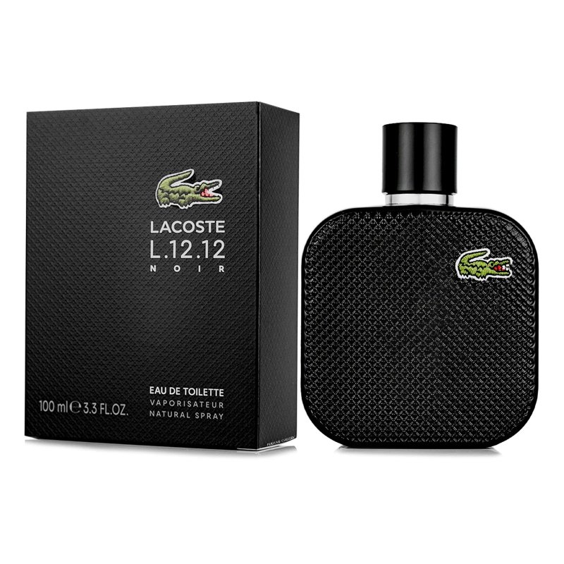 LACOSTE L.12.12 NOIR MEN 100 ML