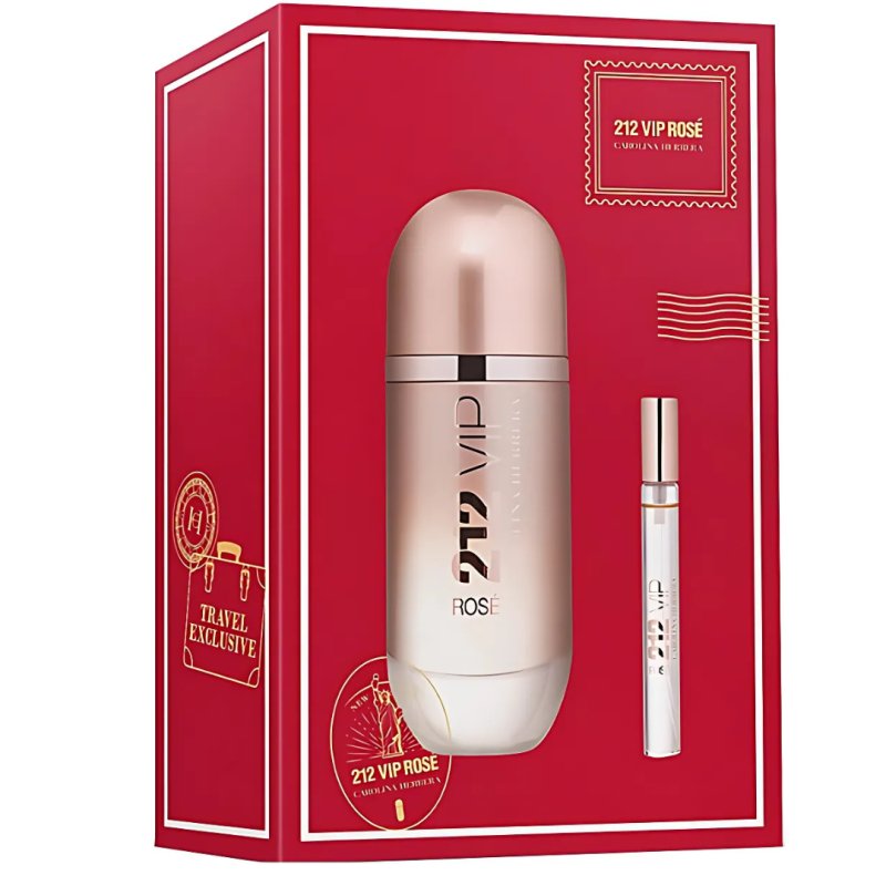 ESTUCHE CAROLINA HERRERA 212 VIP ROSE WO