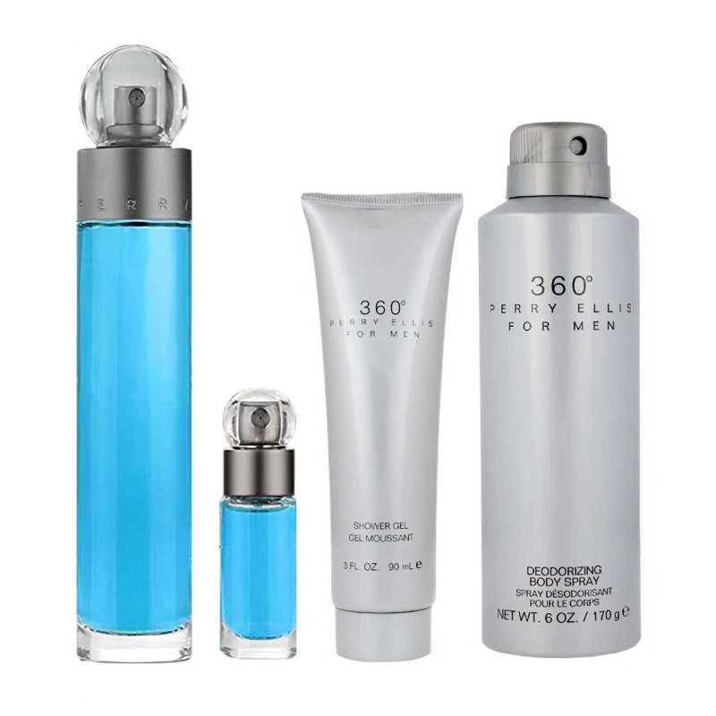 ESTUCHE PERRY ELLIS 360 100ML 4 PZS MEN