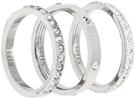 ANILLO DE ACERO INOXIDABLE 3 PIEZAS
