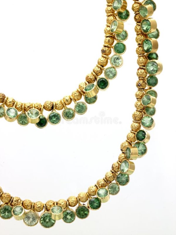 CADENA COMPLETO DE ESMERALDA