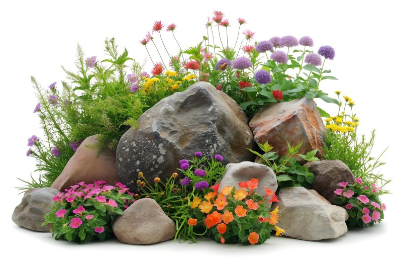 PIEDRAS DECORATIVE ROCKS PLANTAS