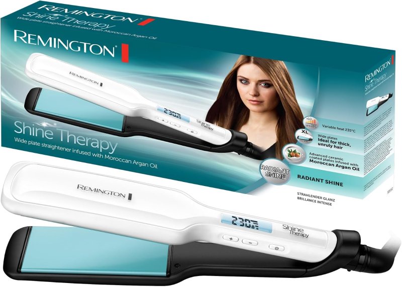 REMINGTON SHINE THERAPY ARGAN OIL THERMA