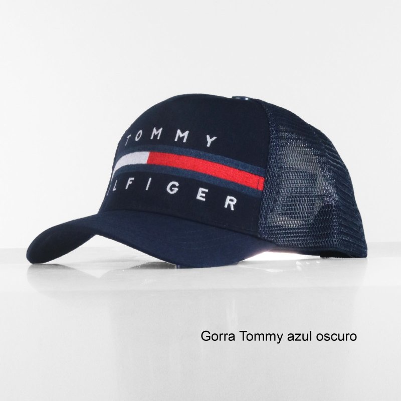 GORRA TOMMY FUCZIA AZUL OSCUR CLAR WOMEN