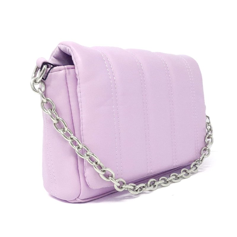 CARTERA MORADA DE VESTIR